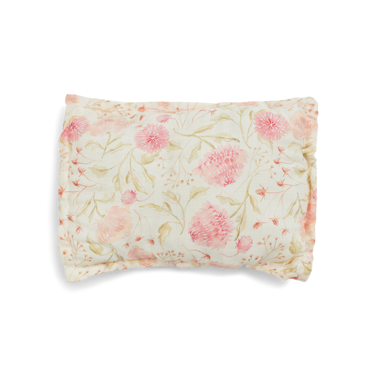 MUSLIN COT PILLOWCASE - SWEET FIELDS