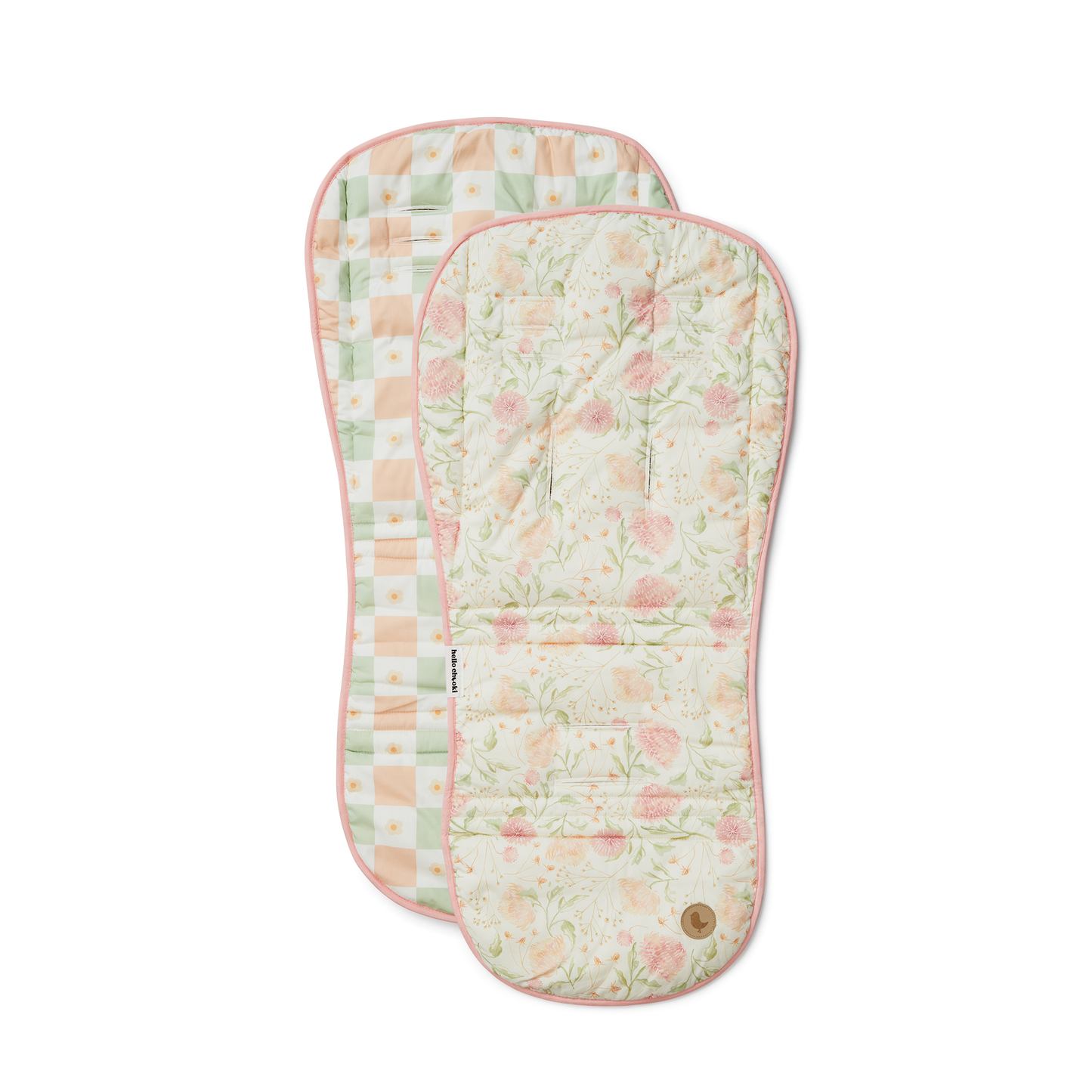 REVERSIBLE PRAM LINER - FLORAL