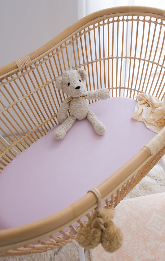 BASSINET SHEET - LILAC