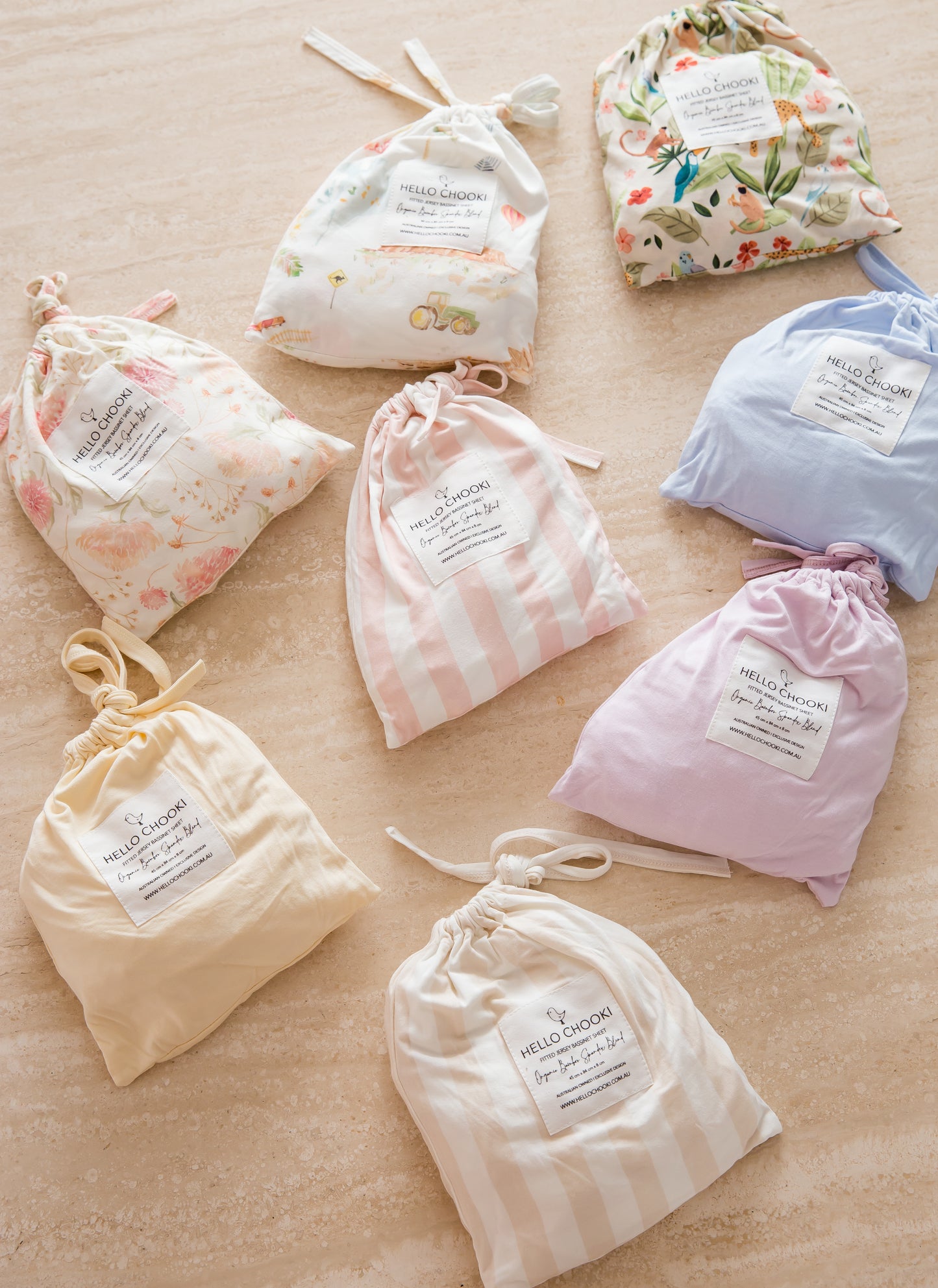 BASSINET SHEET - AUSTRALIA