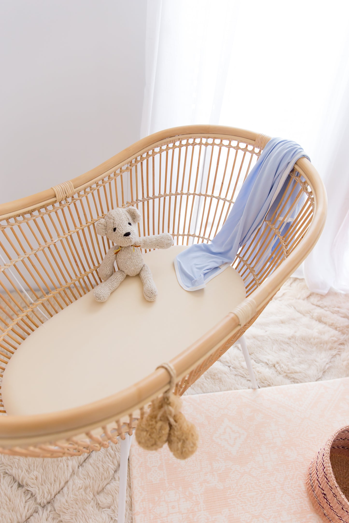 BASSINET SHEET - YELLOW