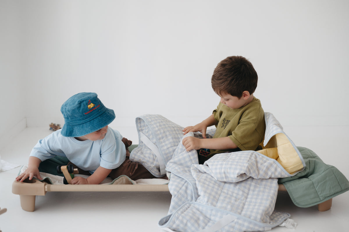 DAYCARE BEDDING, MADE TO LAST.