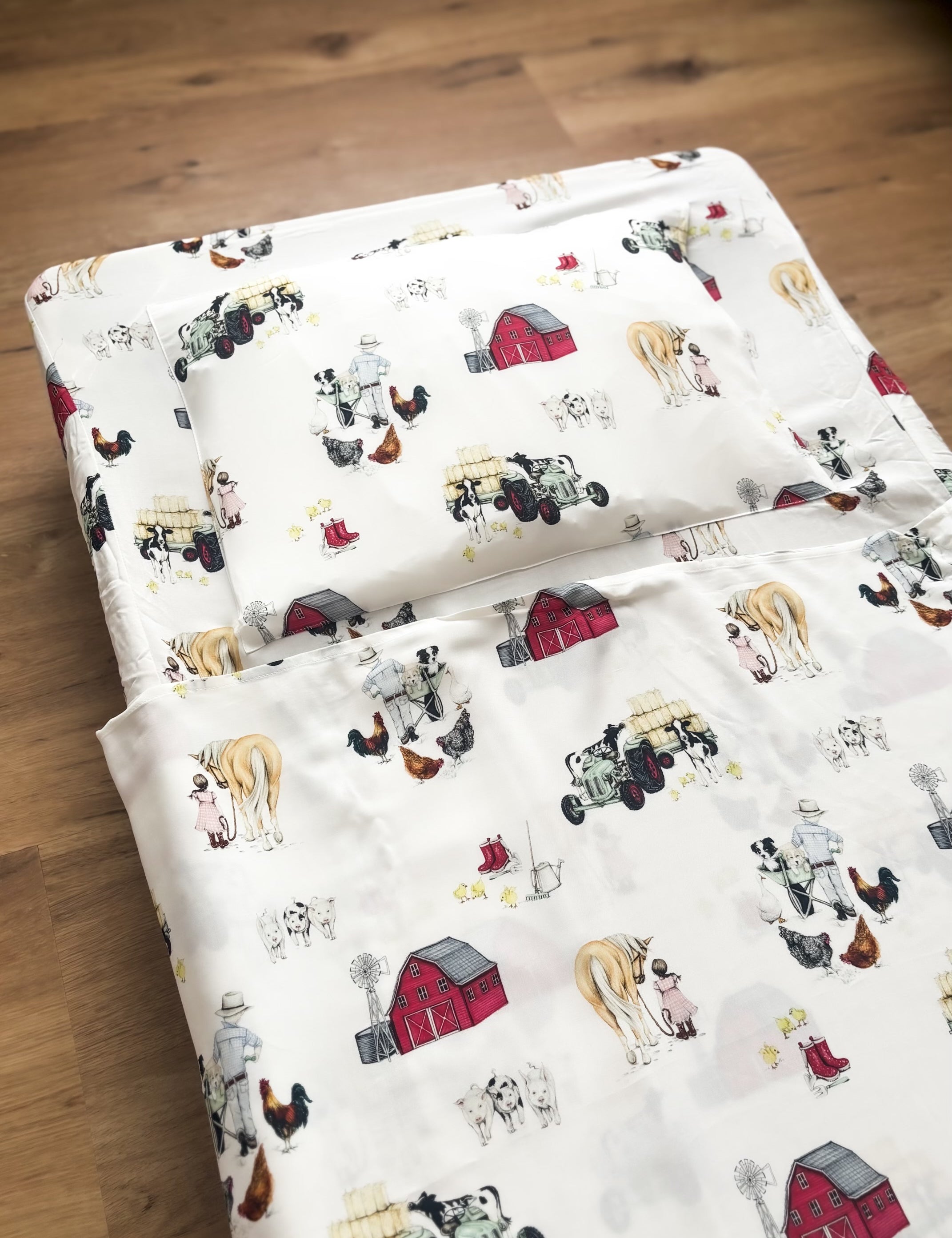 Daycare + Kindy Sheet Set - Farm