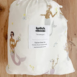 Daycare + Kindy Sheet Set Wash bag - Mermaid