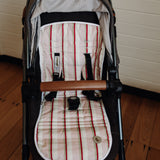 REVERSIBLE PRAM LINER - FLORAL SCALE