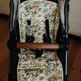REVERSIBLE PRAM LINER - KING OF THE JUNGLE