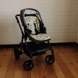 REVERSIBLE PRAM LINER - KING OF THE JUNGLE