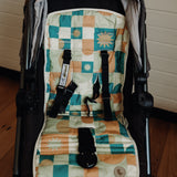 REVERSIBLE PRAM LINER - KING OF THE JUNGLE