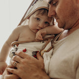 BABY HOODED TOWEL - FARM LIFE