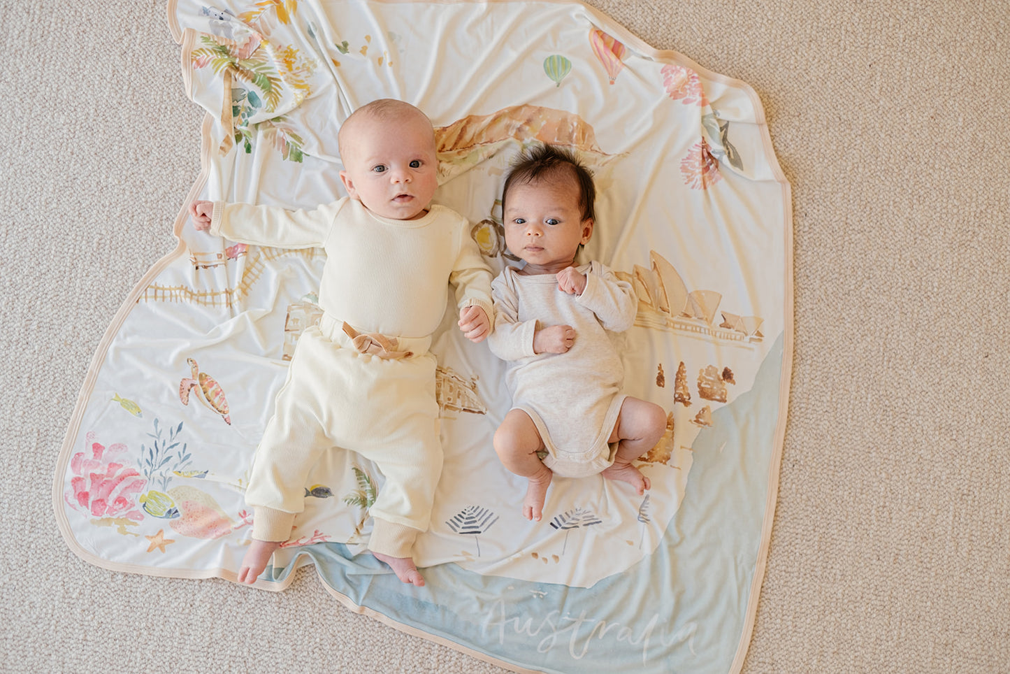 BABY HOODED TOWEL - AUSTRALIA