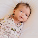 JERSEY WRAP - SUPERHERO PINK