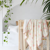 BABY HOODED TOWEL - SWEET FIELDS