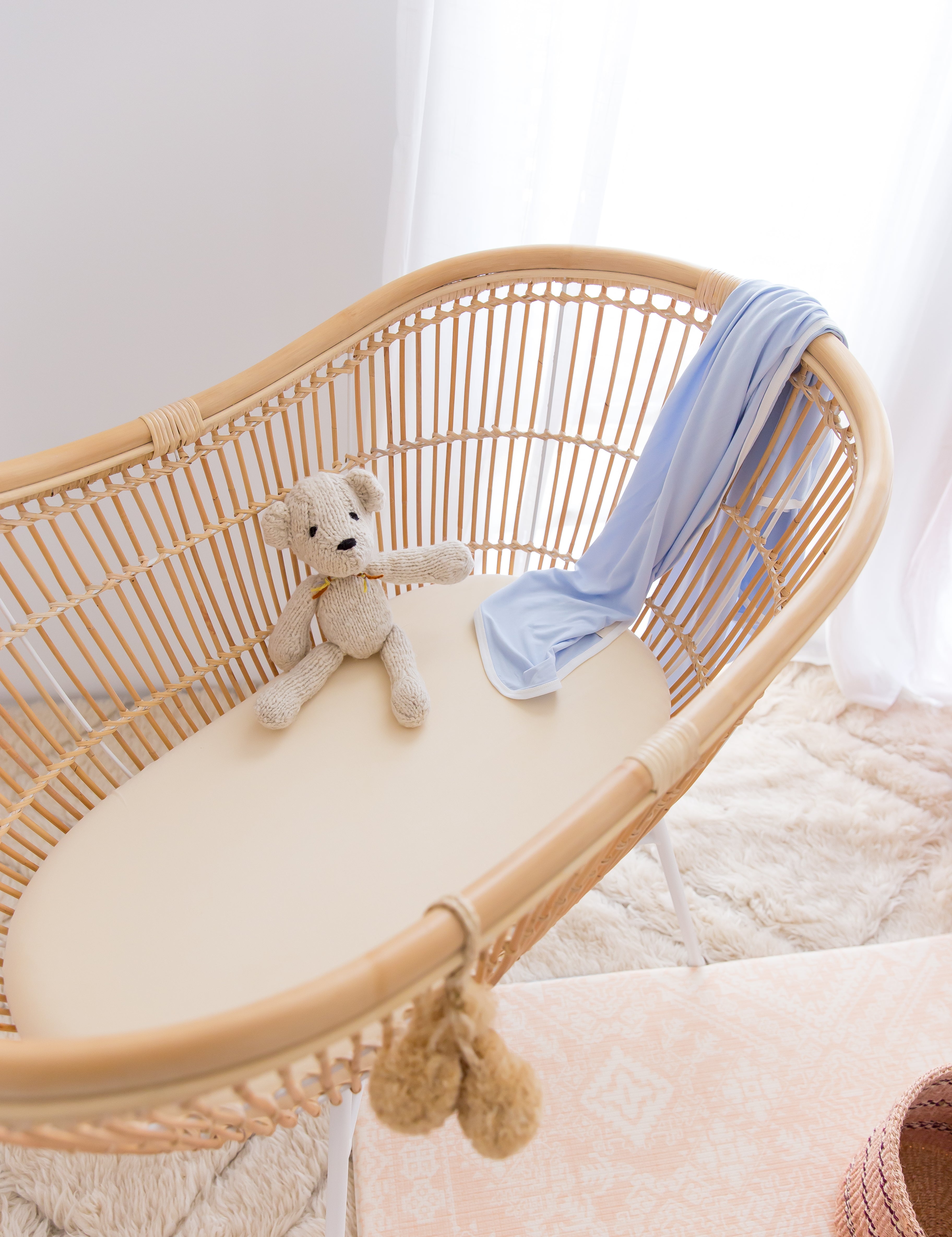 BASSINET SHEET - YELLOW